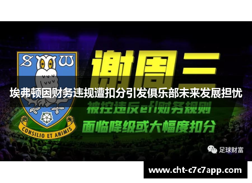 埃弗顿因财务违规遭扣分引发俱乐部未来发展担忧