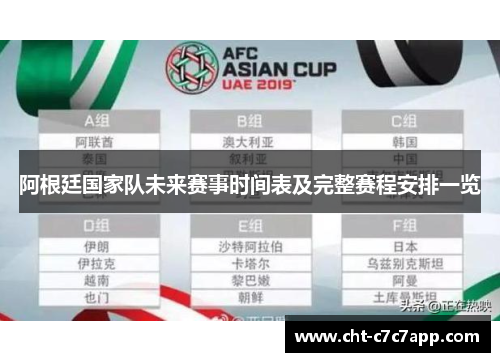 阿根廷国家队未来赛事时间表及完整赛程安排一览